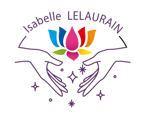 logo Isabelle Lelaurain Reiki Magnétiseur personnes et animaux Royan